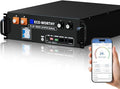 ECO-WORTHY 48V 100Ah LiFePO4 Lithium Battery w/Bluetooth | UL1973 & UL9540A & CEC Listed | 5120Wh Server Rack Battery for Solar Energy Storage, Home Backup Power