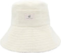 Sauna Hat Towel Japan Brand for Men and Women, Washable Sauna Hat (White)