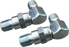 2 PCS 90 Degree Hydraulic Hose Swivel Elbows for Meyer Snow Plow Snowplow Blade 21855
