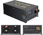 WZRELB 5000W 48V 110V Pure Sine Wave Power Inverter with 4 AC Outlets,Bipolar High-Frequency Inverter