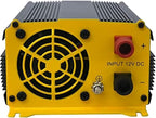 Go Power! 80175 GP-800HD 800 Watt/Heavy-Duty Modified Sine Wave Power Inverter 12V to 110V AC, Compact Solution for Home & Outdoor Use, Black