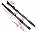 ECOTRIC Heavy Duty 3-Place Edgers Gas Weeder Trimmer Rack holders for Open Landscape Trailer Truck
