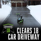 EGO POWER+ 24" Electric Snow Blower, Cordless Self-Propelled 2-Stage, Includes (2) 56 V 7.5Ah Batteries and Dual Port Charger - SNT2405