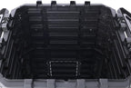 90 Gallon Garden Composter Bin - Premium Recycled Plastic, Large 340 Liter Capacity, Easy Assembly, Lightweight, Aerating Outdoor Compost Box for Fertile Soil