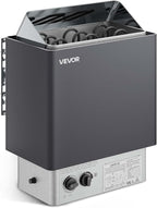 VEVOR Sauna Heater,220V Electric Sauna Stove, Steam Bath Sauna Heater 3h Timer and Adjustable Temp for Max. 176-318 Cubic Feet, (4.5KW) FCC Certification