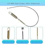 115-5680 Auger Cable Replacement for Toro 106-4599 1155680 Snowblower/Snow Thrower 38595 38611 38620 38630 38640