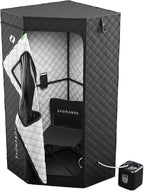 SAUNABOX SmartSteam Kit Pro | Personal Steam Sauna for Home Use | Portable Sauna Tent with Chair, Mat & Case | Full-Body Steam Therapy for Relaxation, Detox & Recovery