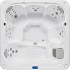OCEAN FUTURE Hot Tub, 6 Person Indoor Outdoor Hot Tub Spa, Outdoor Spa 240V, Massage Tub with 35 Jets, LED Lighting, Headrests, Outdoor Spa 85" x 85"