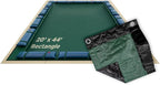 Buffalo Blizzard Deluxe 20 ft x 44 ft Rectangular Winter Pool Cover | Green/Black | Closing Inground Swimming Pools | Easy to Install | Heavy Duty, Cold & UV Resistant | Shields from Seasonal Debris