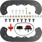 Carbhub 99-9313 Snowblower Paddles Fit for CCR 6053, CCR 6053 ES, CCR 6053R, Toro Power Clear 621 210R 221QR Replace 99-9313, 125-1128, 55-9250, 55-9251, 88-0771 with 108-4921 Belt and Hardware Kit