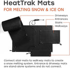 HeatTrak Heated Snow Melting Mats for Entrances (40" x 60") - No-Slip, Outdoor Mat - Electric Mat for Winter Snow/Ice Removal