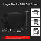 Outdoor Waterproof Grill Cover, Griddle Cover for Blackstone 30" Culinary Omnivore Griddle Model 1901 1934 2092 2163, for Propane Griddle/BBQ Grill Cover