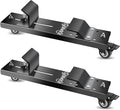 Snowblower Storage Dollies Fit for 44", 47", and 54" Snow Blower, Portable Snow Blower Rack with 360° Rotating Caster Wheels (2PCS)