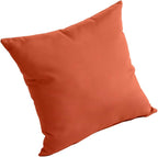 Comfort Classics Sunbrella Outdoor/Indoor Throw Pillow in Brick Inc.