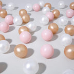 TRENDPLAY Plastic Balls for Ball Pits 2.2 Inch, Pack of 50 100 200 500 Hollow Balls, Perfect for Toddler Baby Pools,Party,Festival Decoration