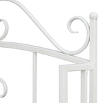 White 3-Layer Floral Plant Stand, French Style Tiered Shelf for Succulents Herbs, Ornate Iron Plant Display for Living Room Garden Decor
