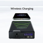 ALLPOWERS 200W Portable Power Station (Peak 240W), 154Wh Outdoor Solar Generator with Wireless Charging, 5 Outputs, 1.5 Hour Fast Charging, for Camping, Emergency, RVs, Home