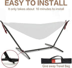 PNAEUT Hammocks Stand Only (Black Stand)