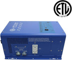 AIMS Power 3000 Watt 12 VDC Pure Sine Inverter Charger 120 VAC Output 100A Charger 30A Transfer Switch ETL Cert to UL458 Standards PICOGLF30W12V120V