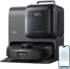 eufy Robot Vacuum E28, Portable Deep Cleaner for Carpet, HydroJet System with Roller Mop, All-in-One Robot Vacuum and Mop Combo, 20,000 Pa Suction, Zero-Tangling, Corner-to-Edge Cleaning (Upgraded)