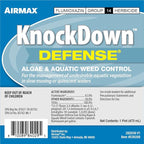 Airmax Knockdown Defense 2-in-1 Liquid Pond Algae Control, Effective & Fast Acting Algaecide, Aquatic Weed Treatment for Clear Water in Ponds & Lakes, Liquid Formulation for Easy Use, 16 fl oz