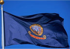 AMZFLAG Idaho State Flag 3x5 ft, Double Sided Idaho Flags 3 Ply Polyester with 2 Brass Grommets, Heavy Duty ID Flag of Idaho State Thick Material