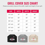 Grillman Grill Cover, BBQ Outdoor Grill Covers, Charcoal, Gas Grills, Waterproof, Rip-Proof, Weather-Resistant, Anti-UV, Barbecue Cover for Weber, Genesis, Charbroil, Nexgrill, etc (Black, 72 Inch)