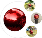 Stainless Steel Polished Gazing Ball Reflective Garden Mirror Sphere Decor for Outdoor Spaces Durable Metal Ball for Elegant Home and Garden Decoration 5.89inch