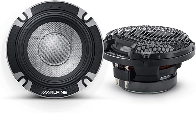 Alpine 6.5" & 6x9 R2 High-Resolution Speaker Bundle - A Pair of R2-S6533-Way Component Speakers & a Pair of R2-S69C 6x9 Component Speakers