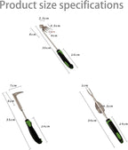 Weeding Tool,Garden Hand Tools,Weed Removal Tool,Crack Weeder Crevice for Garden/Patio/Crack/Potted Plant Weed Puller Tool(3pcs)