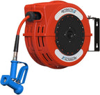Macnaught C1 Retracta Heavy Duty 300 PSI Retractable Hose Reel For Hot/Cold Water Service - 1/2 inch x 40 ft High Temperature Hose rated to 176°F
