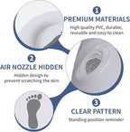 Inflatable Pool Foot Bath Basin, Foot Soaking Bath Basin Foot Bath for Pool Entry Ladder, Pool Foot Wash Basin for Above Ground Swimming Pools Hot Tub Spas, Pool Accessories