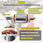 fullas JQ170 Electric Starter Motor Fit for Troy-Bilt MTD Cub-Cadet Craftsman 951-10645A, 751-10645A, LCT Ariens 208cc 254cc Engine for Husqvarna Ariens Snowblower Starter
