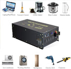 WZRELB Pure Sine Wave 6000W (10000W Surge) 12VDC 120VAC Power Inverter - Solar, RV (RBP-600012S)