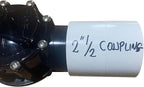 FibroPool Swimming Pool Diverter Valve - 2 Inch - 2 Way - Positive Seal & Non Lube Replacement Valve for Pools and Spas