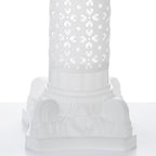 Efavormart 4 Pillars/Set Venetian Roman Wedding Columns Holds Flower Plates 41" Tall(Height Adjustable)