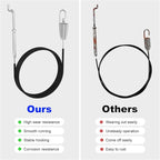 946-0897 Snowblower Drive Cable for Craftsman Cub-Cadet Yard-Machine MTD Troy-Bilt Ryobi Snow Blowers/Snow Thrower Replace 746-0897 746-0897A 946-0897A 677-0424 Auger Control Cable