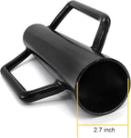 yarlung Fence Post Driver, 17 LBS Heavy Duty Hand Post Pounder with Handles for Metal U Posts, T Posts, Garden Wooden Fence, Black