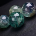 4-5CM/1.58-1.97inch Natural Fluorite Crystal Ball Hand Polished Fluorite Sphere Decorative Sphere Healing Crystals Ball Healing Stone Crafts Home Decor Ornament Gifts(40-50mm, Fluorite)