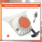 4180 190 4002 Rewind Pull Starter Assembly Replacement for Stihl String Trimmer Model Fs90 FS91 FS110 FS111 FS130 FS131 KM91R KM111R KM131R Replace 4180-190-4002 41801904002