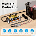 29.2V 30A Lithium LiFePO4 Battery Charger，29.2V LifePO4 Battery Charger for 24V LiFePO4 Lithium Deep Cycle Rechargeable Battery, Multi Protections, Support Fast Charging for RV Boat Car Lawn Mower