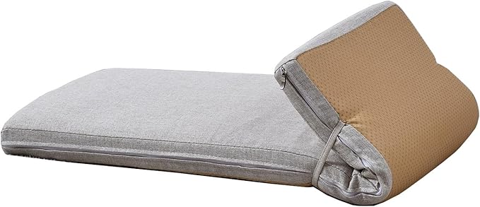 30 x 14 Inch Piano Bench cushons for Indoor Furniture with Ties Non Slip Kitchen Dining Room Bench seat Cushion for Show Storage, Window, Settee, Ottoman，Beige