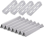 Grill Flavorizer Bars Heat Deflectors BBQ Gas Grill Replacement parts for Weber 66041, 66033, 66796, Weber Genesis II E-410, S-410, Genesis II LX E-440, S-440, 17” Stainless Steel Flavor Bars