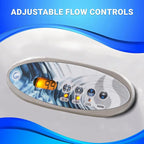 AquaLife Edgewater® 5-6 Person 28-Jet Acrylic Lounger Hot Tub with Ozonator