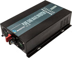 WZRELB Strong Driving Capacity 2500W 24VDC to 120VAC Pure Sine Wave Inverter Power Converter (RBP250024B1), Black