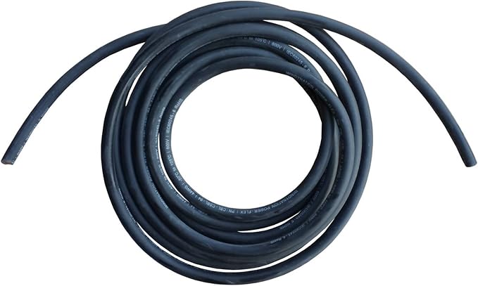 WindyNation 6 Gauge AWG (12 Feet Black + 12 Feet Red) Power Inverter Battery Cable Wire Kit for DC to AC Inverters RV, Car, Solar, Marine, Off-Grid