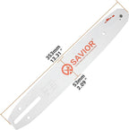 Savior 12 Inch Chainsaw Chain with Bar 45 Drive Links .043 Gauge 3/8 LP for Dewalt DCCS620B DCCS620P1 Craftsman CMCCS620 CMZCSC12 Black & Decker LCS1240, 124MLEA041(Chain*1+Bar*1)