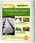 Agfabric Plant Covers Freeze Protection Row Cover Sun Protection 1.2oz 10'x100' Frost Blanket for Freeze Protection,Frost Cloth for Plants,White