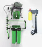 Pressure Washer Gun Holder-Foam Cannon Holder-for Foam Cannon,Pressure Washer Nozzle Tip and Pressure Wand Extension Storage Rack(fit 1/4" Quick Connector)