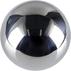 MOLIGOU 6 Pcs Stainless Steel Gazing Balls, 6in/4in/3.5in/3in Diameter Reflective Spheres, Gazing Globe Mirror Balls for Garden, Pond, Yard (Silver)